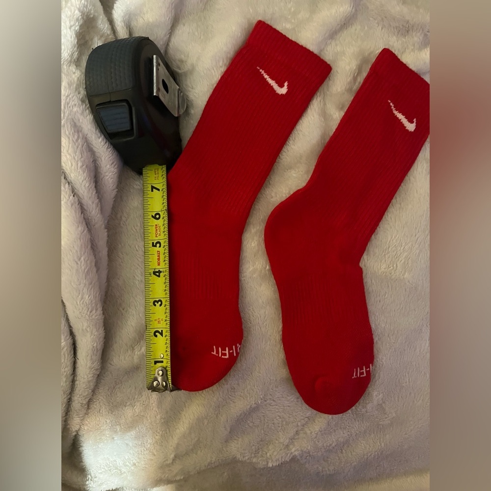 Nike Red Crew Socks - Picture 5 of 6